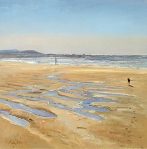 Promeneurs sur la plage